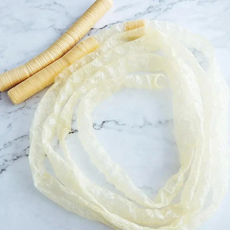 14Mx26Mm DIY Sausage Casing Roast Easy to Peel Dried Sausage Packing Casing Sausage Collagen Casings Kitchen Cooking Tools